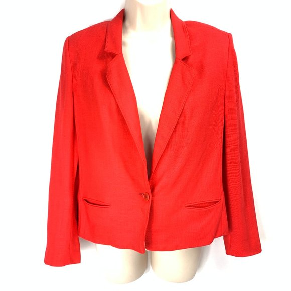 3/$30 Mr. Jax Red Blazer Dress Jacket - Picture 1 of 12